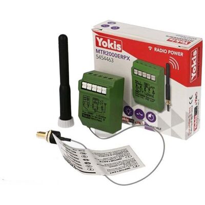 Micromodule télérupteur temporisé encastrable 2000W POWER Yokis - Publicité Micromodule télérupteur temporisé encastrable 2000W POWER Yokis - Publicité