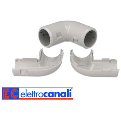 ELETTROCANALI Jonction coude pour tube IRL ø20mm - par 10 - Publicité ELETTROCANALI Jonction coude pour tube IRL ø20mm - par 10 - Publicité