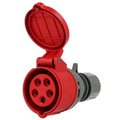 Base à enficher Solera 903152ab CETAC - IP44 16A 400V avec couvercle - Publicité Base à enficher Solera 903152ab CETAC - IP44 16A 400V avec couvercle - Publicité