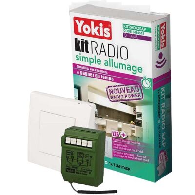 Kit radio simple allumage POWER Yokis - Publicité Kit radio simple allumage POWER Yokis - Publicité