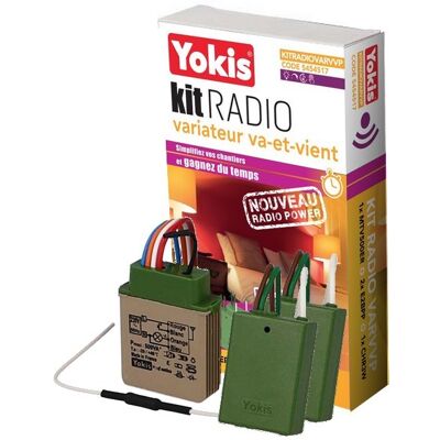 Kit radio variation va-et-vient POWER Yokis - Publicité Kit radio variation va-et-vient POWER Yokis - Publicité