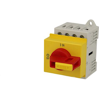 Interrupteur sectionneur rotatif IMO modulaire 20A 4P - Publicité Interrupteur sectionneur rotatif IMO modulaire 20A 4P - Publicité