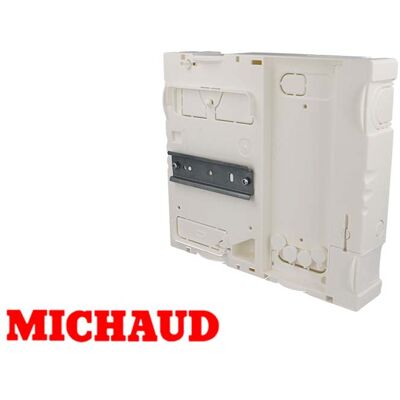 MICHAUD - P385 - Blanc - 225x250x50 mm - Platine de montage - Publicité MICHAUD - P385 - Blanc - 225x250x50 mm - Platine de montage - Publicité