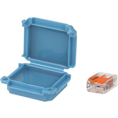 bis-electric Boite de jonction isolante "gel" avec 1 borne Wago 2 entrées - Publicité bis-electric Boite de jonction isolante "gel" avec 1 borne Wago 2 entrées - Publicité