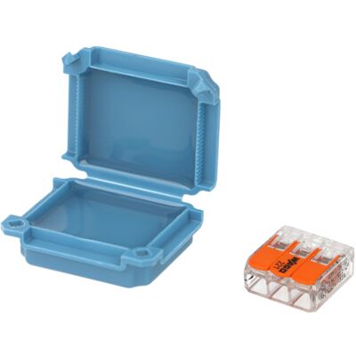 bis-electric Boite de jonction isolante "gel" avec 1 borne Wago 3 entrées - Publicité bis-electric Boite de jonction isolante "gel" avec 1 borne Wago 3 entrées - Publicité