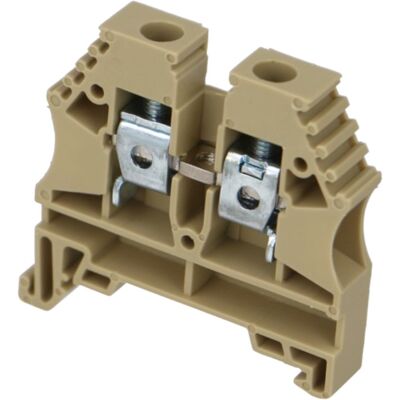 Lot de 25 bornes de jonction à vis 6mm² beige IMO - Publicité Lot de 25 bornes de jonction à vis 6mm² beige IMO - Publicité