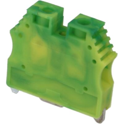 Lot de 25 bornes de jonction à vis 4mm² vert/jaune IMO - Publicité Lot de 25 bornes de jonction à vis 4mm² vert/jaune IMO - Publicité