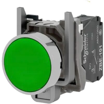 SCHNEIDER ELECTRIC Bouton poussoir Schneider Harmony XB4 vert 1NO - Publicité SCHNEIDER ELECTRIC Bouton poussoir Schneider Harmony XB4 vert 1NO - Publicité