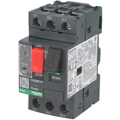 SCHNEIDER ELECTRIC Disjoncteur Schneider TeSys GV2 réglable de 17 à 23A - Publicité SCHNEIDER ELECTRIC Disjoncteur Schneider TeSys GV2 réglable de 17 à 23A - Publicité