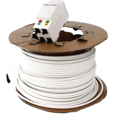 DTIO 4 fibres optiques câblées 20 mètres Cofrelec - Publicité DTIO 4 fibres optiques câblées 20 mètres Cofrelec - Publicité