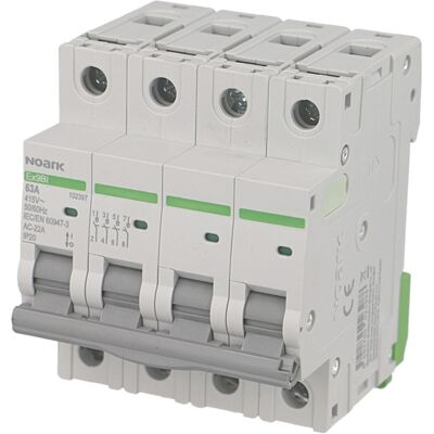 Interrupteur Sectionneur Modulaire 4 pôles 63A Noark - Publicité Interrupteur Sectionneur Modulaire 4 pôles 63A Noark - Publicité