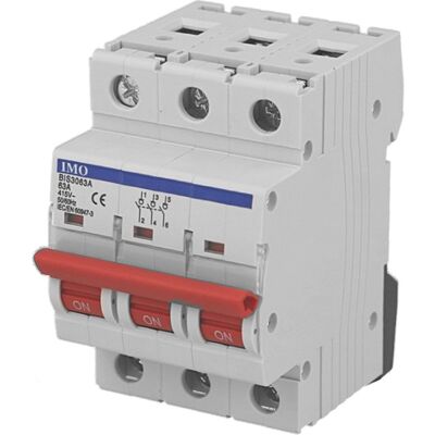 Interrupteur Sectionneur Modulaire 3 pôles 63A IMO - Publicité Interrupteur Sectionneur Modulaire 3 pôles 63A IMO - Publicité