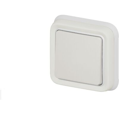 Interrupteur va-et-vient simple Legrand Plexo™ blanc encastrée - Publicité Interrupteur va-et-vient simple Legrand Plexo™ blanc encastrée - Publicité