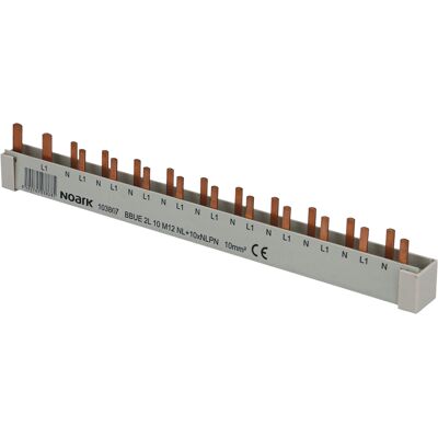 Peigne horizontal 12 modules Noark - Publicité Peigne horizontal 12 modules Noark - Publicité