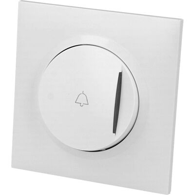 Bouton poussoir lumineux carillon Legrand Dooxie™ complet - Publicité Bouton poussoir lumineux carillon Legrand Dooxie™ complet - Publicité