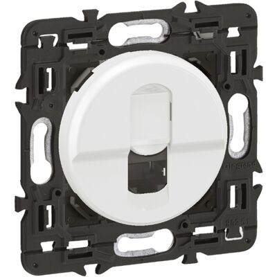 Prise RJ45 cat.6 STP blanche Legrand Nouveau Céliane™ - Publicité Prise RJ45 cat.6 STP blanche Legrand Nouveau Céliane™ - Publicité
