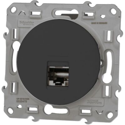 Schneider Electric - S540476 - Anthracite - Odace - Publicité Schneider Electric - S540476 - Anthracite - Odace - Publicité