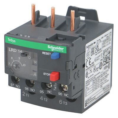 Schneider Electric LRD04 - Relais thermique moteur - Classe 10A - Publicité Schneider Electric LRD04 - Relais thermique moteur - Classe 10A - Publicité