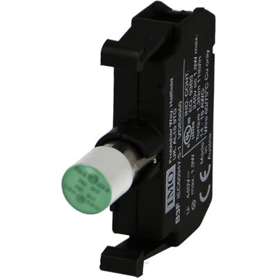 Voyant lumineux vert 230VAC IMO pour boutonnerie Ø22mm - Publicité Voyant lumineux vert 230VAC IMO pour boutonnerie Ø22mm - Publicité