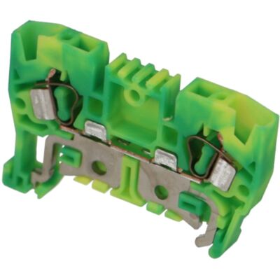 Lot de 25 bornes de jonction à ressort vert/jaune 4 mm² IMO - Publicité Lot de 25 bornes de jonction à ressort vert/jaune 4 mm² IMO - Publicité
