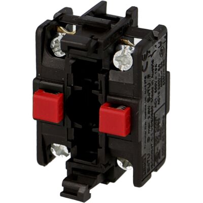 Contact auxilliaire 2NC pour boitier à boutonnerie Ø22mm IMO - Publicité Contact auxilliaire 2NC pour boitier à boutonnerie Ø22mm IMO - Publicité