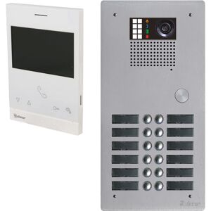 Kit visiophone avec 11 écrans GOLMAR Collectif - Publicité Kit visiophone avec 11 écrans GOLMAR Collectif - Publicité