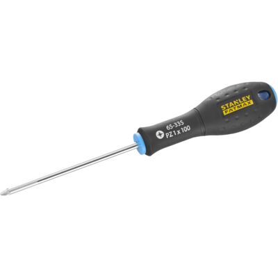Tournevis pozidriv PZ1 x 100mm STANLEY Fatmax - Publicité Tournevis pozidriv PZ1 x 100mm STANLEY Fatmax - Publicité