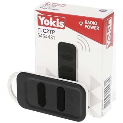 Télécommande sans fil 2 canaux Yokis - Publicité Télécommande sans fil 2 canaux Yokis - Publicité