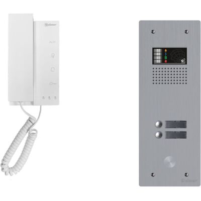 Kit interphone avec 2 combinés GOLMAR Collectif - Publicité Kit interphone avec 2 combinés GOLMAR Collectif - Publicité