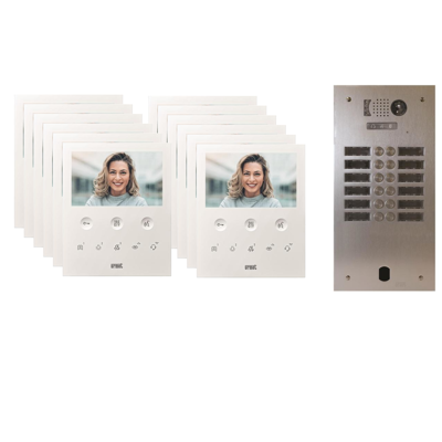 URMET - KV83/212 - Alu - Kit d'interphone vidéo - Publicité URMET - KV83/212 - Alu - Kit d'interphone vidéo - Publicité