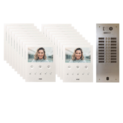 URMET - Video Alu 2R 18 - BP - 2 Voice - Kit d Interphone - Publicité URMET - Video Alu 2R 18 - BP - 2 Voice - Kit d Interphone - Publicité