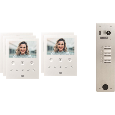 URMET - Kv83/105 - Aluminium - Kit d’interphone vidéo - Publicité URMET - Kv83/105 - Aluminium - Kit d’interphone vidéo - Publicité