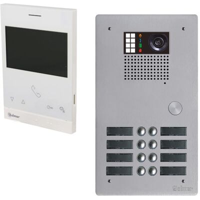 Kit Vidéo Interphone Golmar 8 Appels - Bus 2 Fils - Publicité Kit Vidéo Interphone Golmar 8 Appels - Bus 2 Fils - Publicité