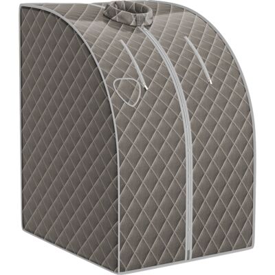 CostwayCabine de Sauna Portable Pliable 3L avec Télécommande 9 Options de Minuterie Fonction de Vaporisation Puissance 1000 W Gris - Publicité CostwayCabine de Sauna Portable Pliable 3L avec Télécommande 9 Options de Minuterie Fonction de Vaporisation Puissance 1000 W Gris - Publicité