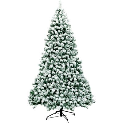 CostwaySapin de Noël Artificiel 225 cm Sapin Enneigé avec 550 Lumières LED 1364 Rameaux et Support Métallique Pliable - Publicité CostwaySapin de Noël Artificiel 225 cm Sapin Enneigé avec 550 Lumières LED 1364 Rameaux et Support Métallique Pliable - Publicité