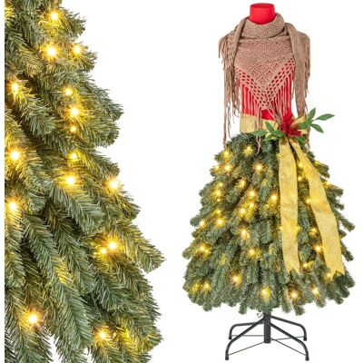 Sapin de Noël Artificiel 150cm - Réaliste avec LED - Publicité Sapin de Noël Artificiel 150cm - Réaliste avec LED - Publicité