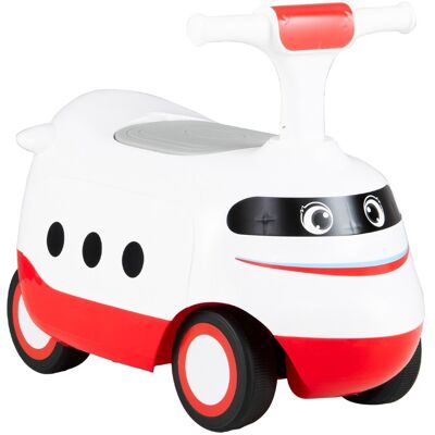 CostwayVoiture à Bascule pour Tout-petits Porteur avec Klaxon et Rangement sous le Siège Voiture Coulissante Pied au Sol pour 19-36 Mois Blanc - Publicité CostwayVoiture à Bascule pour Tout-petits Porteur avec Klaxon et Rangement sous le Siège Voiture Coulissante Pied au Sol pour 19-36 Mois Blanc - Publicité
