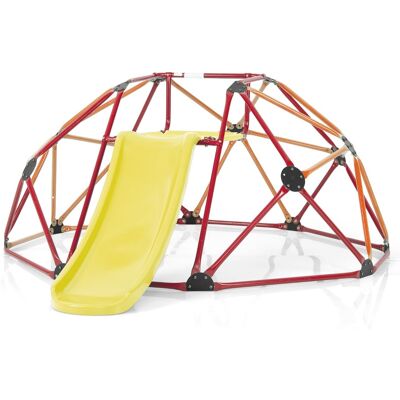 CostwayToboggan avec Dôme d'Escalade pour Enfants 3-10 Ans Cage d'Escalade Charge max 180KG Jeu Extérieure et Intérieure Orange - Publicité CostwayToboggan avec Dôme d'Escalade pour Enfants 3-10 Ans Cage d'Escalade Charge max 180KG Jeu Extérieure et Intérieure Orange - Publicité