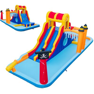 CostwayChâteau Gonflable en Forme Boîte avec Toboggan Aquatique & Mur d Escalade Charge 90kg pour 3 Enfants de 3-10 Ans 693x295x263 cm Sans Souffleur - Publicité CostwayChâteau Gonflable en Forme Boîte avec Toboggan Aquatique & Mur d Escalade Charge 90kg pour 3 Enfants de 3-10 Ans 693x295x263 cm Sans Souffleur - Publicité