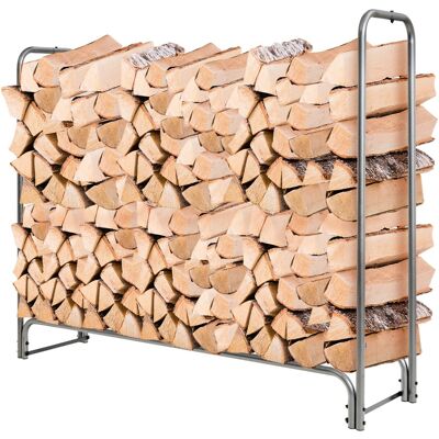 CostwaySupport pour Bois de Chauffage Support de Bûches avec Housse en PVC 600D Imperméable Hauteur de 122,5CM Intérieur et Extérieur Noir - Publicité CostwaySupport pour Bois de Chauffage Support de Bûches avec Housse en PVC 600D Imperméable Hauteur de 122,5CM Intérieur et Extérieur Noir - Publicité