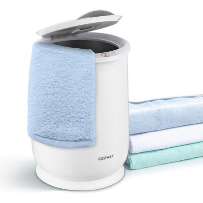 CostwaySeau Chauffant à Serviettes 21L Chauffe-Serviettes Portable avec Arrêt Automatique Minuterie 20-90 Min & Mode Séchage 2-5H Blanc - Publicité CostwaySeau Chauffant à Serviettes 21L Chauffe-Serviettes Portable avec Arrêt Automatique Minuterie 20-90 Min & Mode Séchage 2-5H Blanc - Publicité