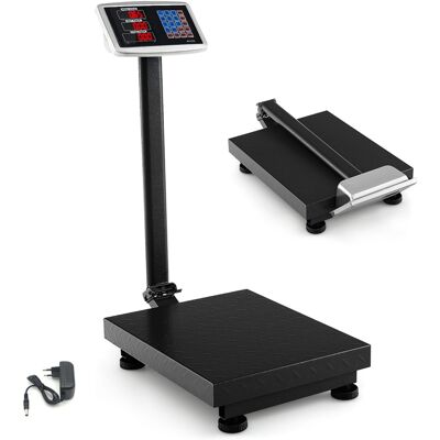 CostwayBalance Plateforme Numérique Plateforme de Précision de 0,05 Kg avec Calculateur de Prix Conversion d'Unité LB/KG Capacité 300 Kg Noir - Publicité CostwayBalance Plateforme Numérique Plateforme de Précision de 0,05 Kg avec Calculateur de Prix Conversion d'Unité LB/KG Capacité 300 Kg Noir - Publicité