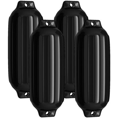 CostwaySet de 4 Pare-Battage Gonflables en PVC à Deux Œillets Nervurés pour Ponton Voilier Hors-Bord Noir - Publicité CostwaySet de 4 Pare-Battage Gonflables en PVC à Deux Œillets Nervurés pour Ponton Voilier Hors-Bord Noir - Publicité