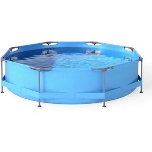CostwayPiscine Hors-sol Ronde 3 M x 76 CM avec Cadre Métallique et Pompe Filtrante Capacité 4383 L Piscine de Jardin Bleu - Publicité CostwayPiscine Hors-sol Ronde 3 M x 76 CM avec Cadre Métallique et Pompe Filtrante Capacité 4383 L Piscine de Jardin Bleu - Publicité