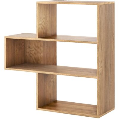 CostwayBibliothèque Convexe Étagères à 3 Niveaux Meuble de Rangement avec Compartiments Ouverts Forme T 29,5 x 84 x 83,5 cm Naturel - Publicité CostwayBibliothèque Convexe Étagères à 3 Niveaux Meuble de Rangement avec Compartiments Ouverts Forme T 29,5 x 84 x 83,5 cm Naturel - Publicité