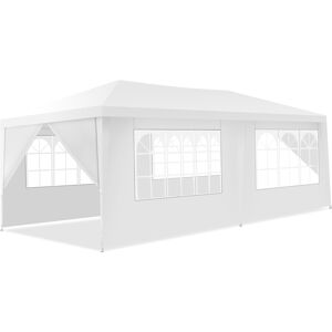 Marquee de jardin COSTWAY 3x6M avec murs amovibles - Parfait pour mariages, fêtes, BBQs - Publicité Marquee de jardin COSTWAY 3x6M avec murs amovibles - Parfait pour mariages, fêtes, BBQs - Publicité