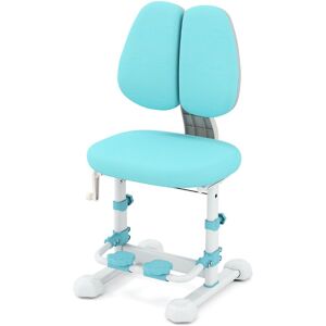 CostwayChaise d'Étude Ergonomique pour Enfants avec Dossier Réglable Repose-Pieds Hauteur et Profondeur de Siège Ajustables pour 3 Ans + Bleu - Publicité CostwayChaise d'Étude Ergonomique pour Enfants avec Dossier Réglable Repose-Pieds Hauteur et Profondeur de Siège Ajustables pour 3 Ans + Bleu - Publicité