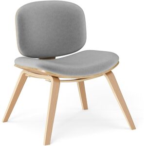 CostwayChaise d'Accent Moderne Chaise Rembourrée avec Dossier Incurvé Cadre en Bois Courbé Solide Sans Accoudoirs Peu Encombrante Gris - Publicité CostwayChaise d'Accent Moderne Chaise Rembourrée avec Dossier Incurvé Cadre en Bois Courbé Solide Sans Accoudoirs Peu Encombrante Gris - Publicité