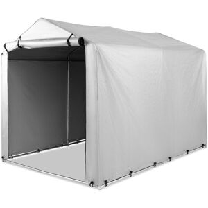 CostwayAbri de Vélos Extérieur Abri de Garage Portable pour Vélos avec Porte à Fermeture Éclair Enroulable Bache Motos Gris - Publicité CostwayAbri de Vélos Extérieur Abri de Garage Portable pour Vélos avec Porte à Fermeture Éclair Enroulable Bache Motos Gris - Publicité