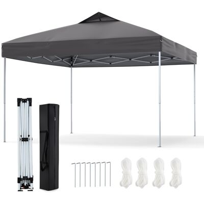 CostwayTonnelle de Jardin Pop-up 295x295CM Tente Réception Pliant avec Verrouillage Central à Un Clic Sac de Transport Portable Gris - Publicité CostwayTonnelle de Jardin Pop-up 295x295CM Tente Réception Pliant avec Verrouillage Central à Un Clic Sac de Transport Portable Gris - Publicité